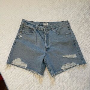 Citizens of Humanity Elle High Rise Cut-Off Jean Shorts - Keeper - Sz 31